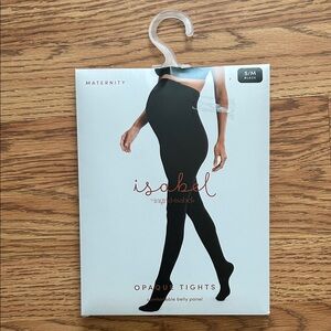 Isabel Opaque Tights in Black ✨